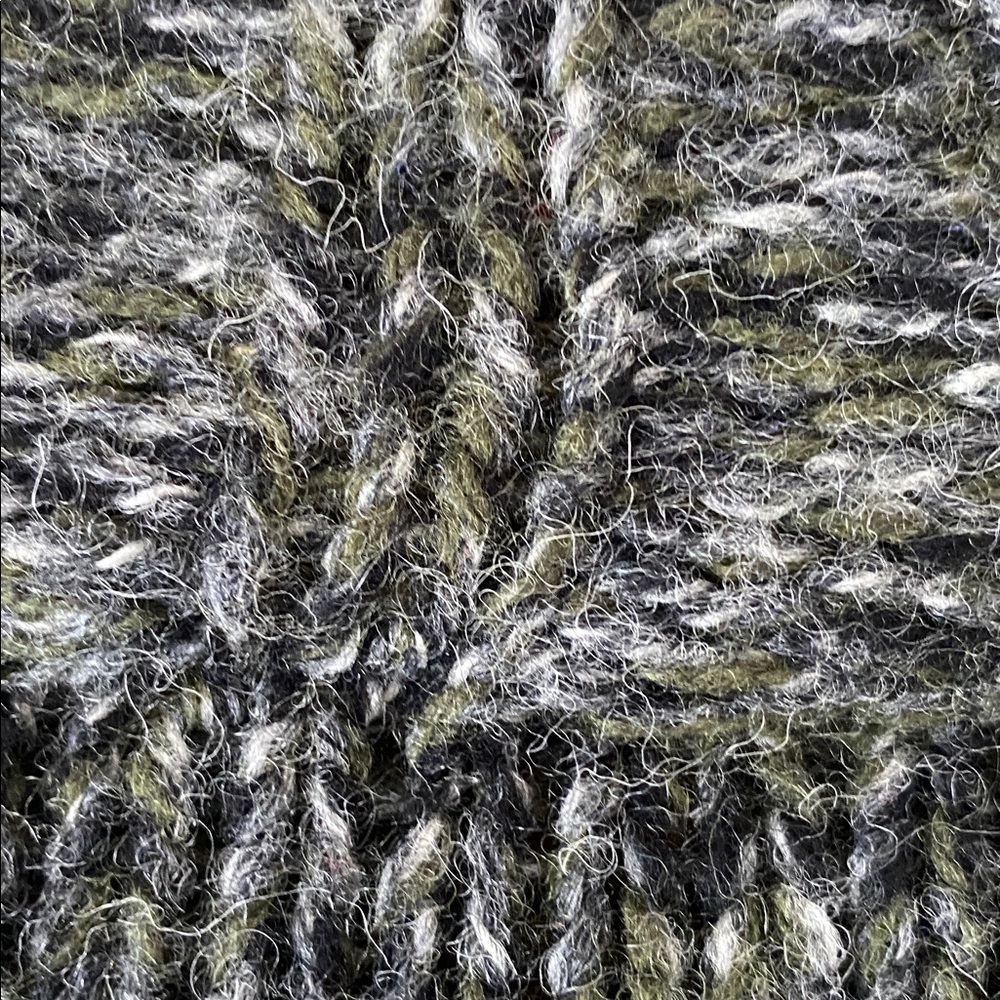 Armani Exchange Green and Gray Wool Knit cardigan size L - Picture 12 of 12